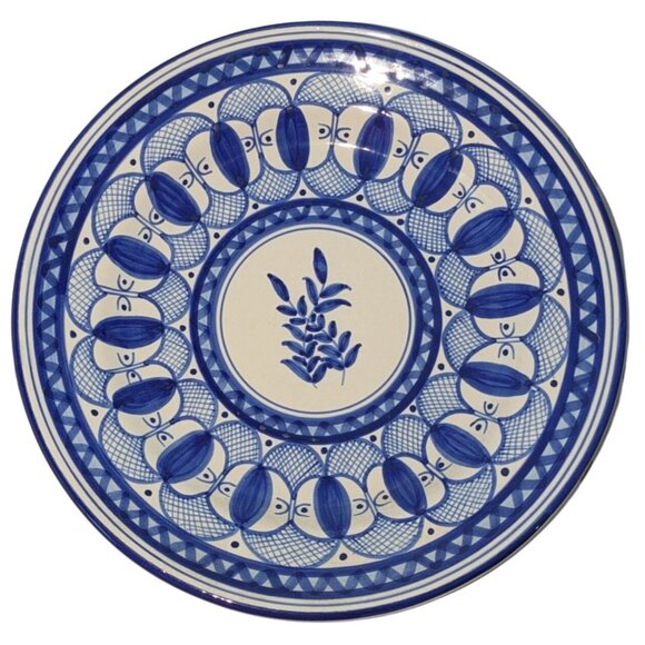 Artespana Other - Hand-Painted Spanish Ceramic Wall Plate Ladies Faces Olive Artespana Figrs 1989